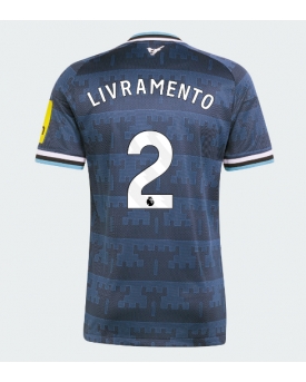 Newcastle United Tino Livramento #2 Maglia Gara Trasferta Repliche 2026-27 Maniche Corte Newcastle United Tino Livramento #2 Maglia Gara Trasferta Repliche 2026-27 Maniche Corte